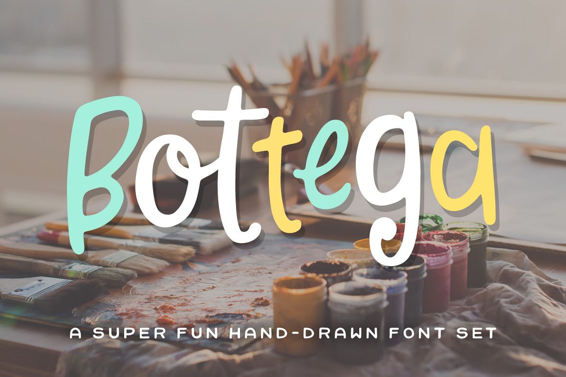 Bottega Font Set example image 1