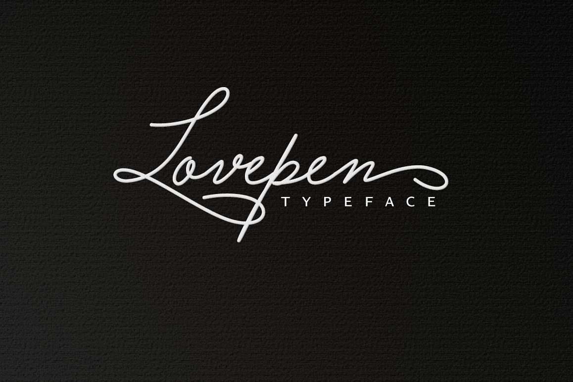 Lovepen Typeface example image 1