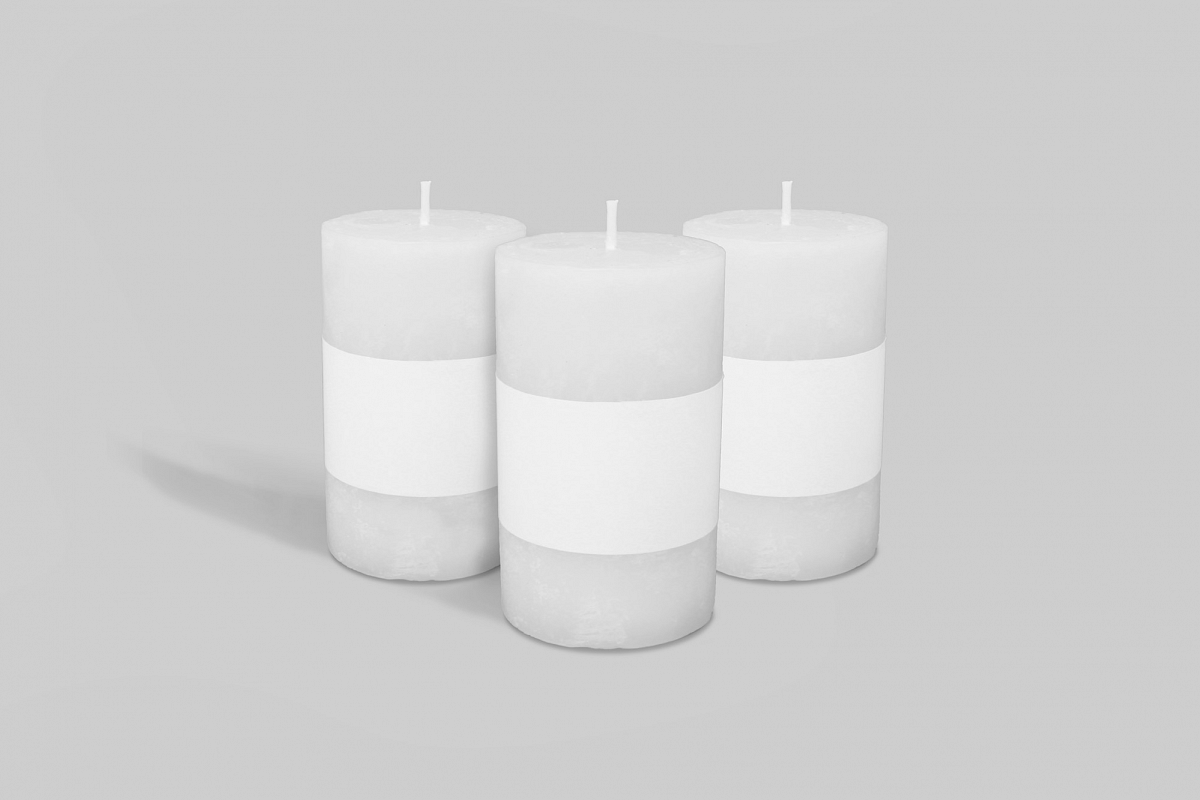 Download Candle Mock-up #2 (53289) | Mock Ups | Design Bundles