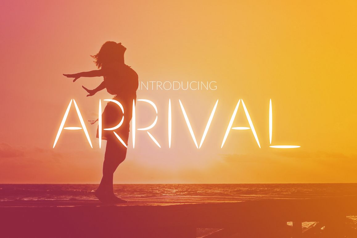 Arrival Sans example image 1