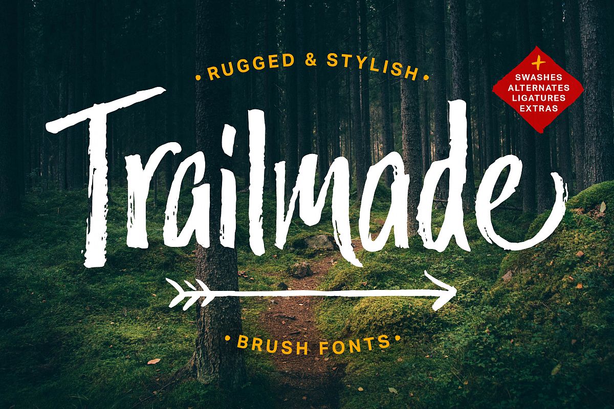 Trailmade Font Family example image 1