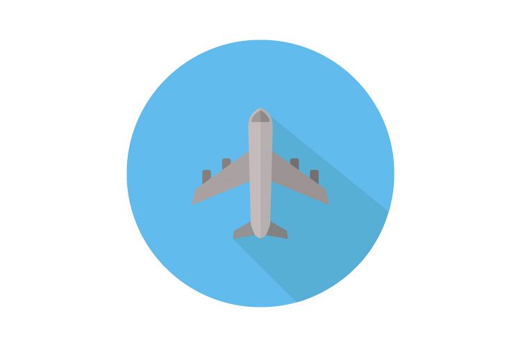 Plane icon example image 1