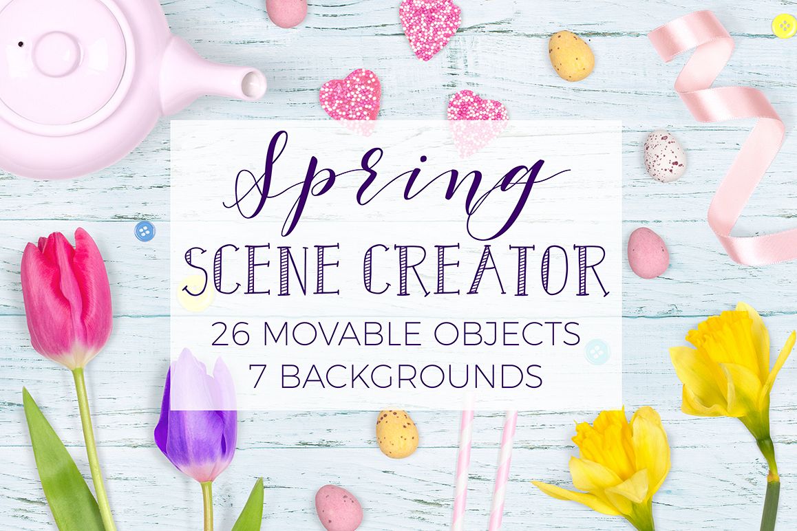 Spring Scene Creator - Top View example image 1