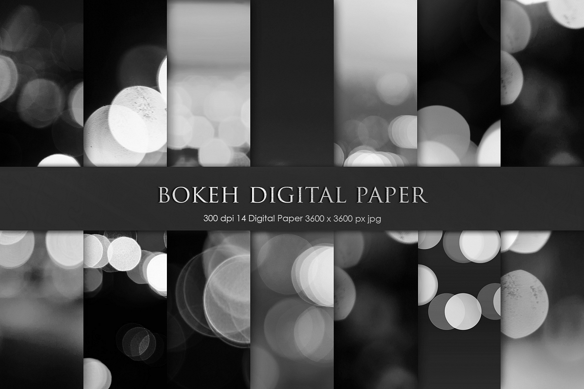 Bokeh Digital Paper example image 1