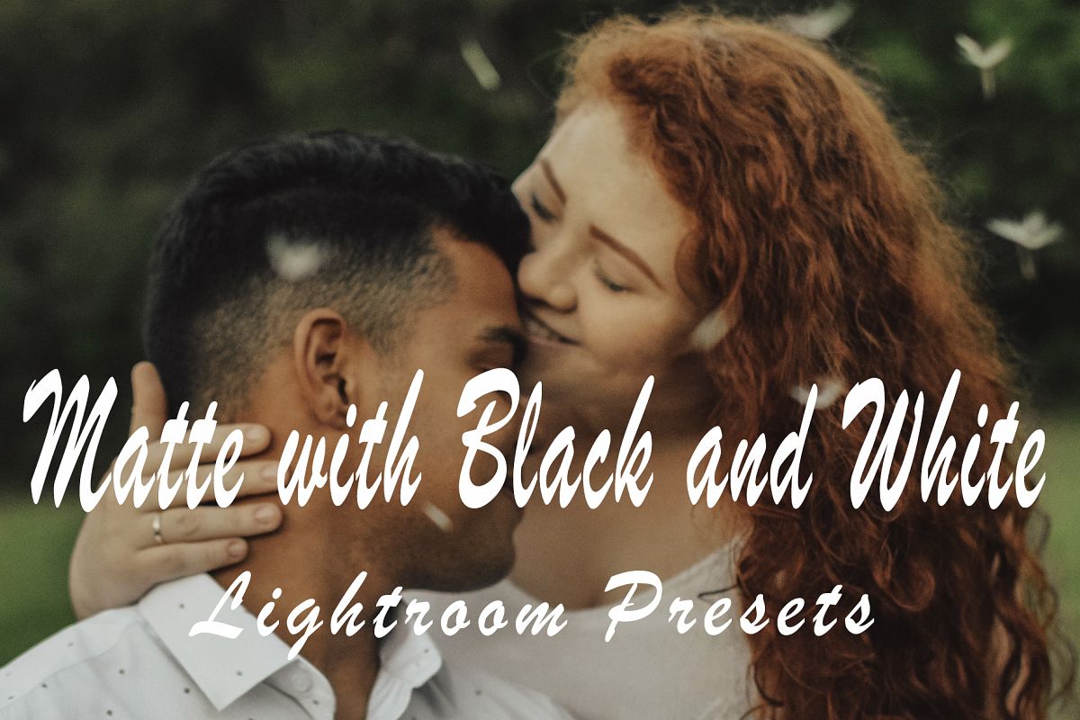 Matte with Black and White Lightroom Presets example image 1