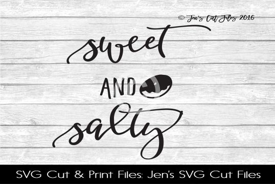 Sweet And Salty SVG Cut File example image 1