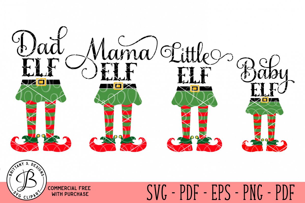 Download Elf Family Bundle, Elf SVG, Elf family svg (115922) | SVGs ...