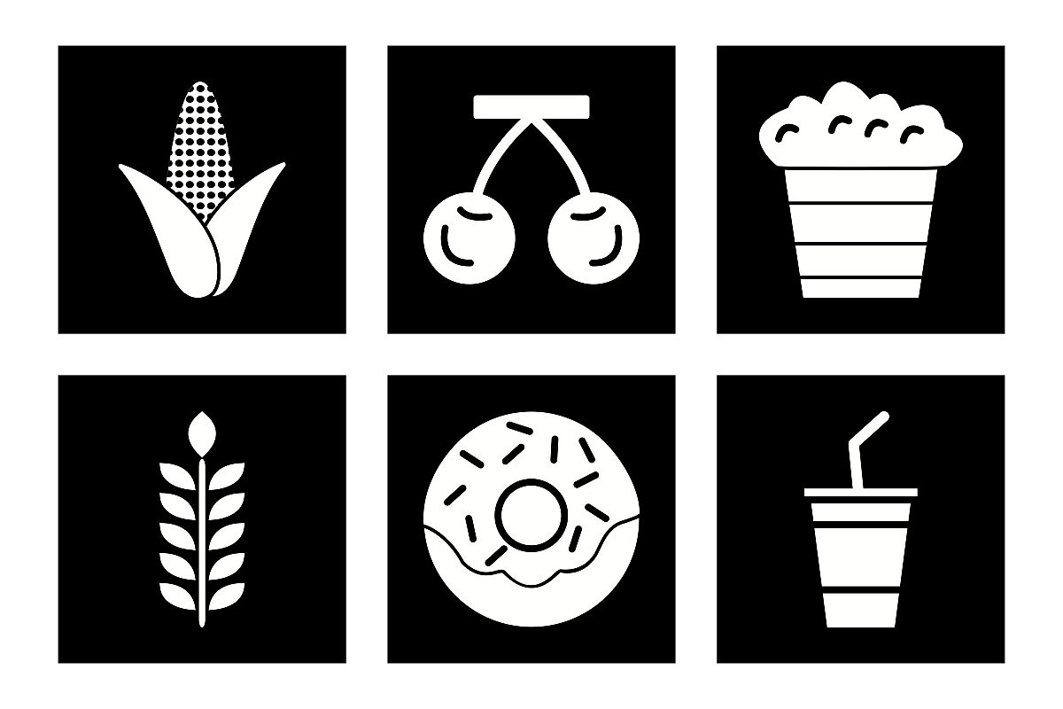 Set Of Food Icons example image 1