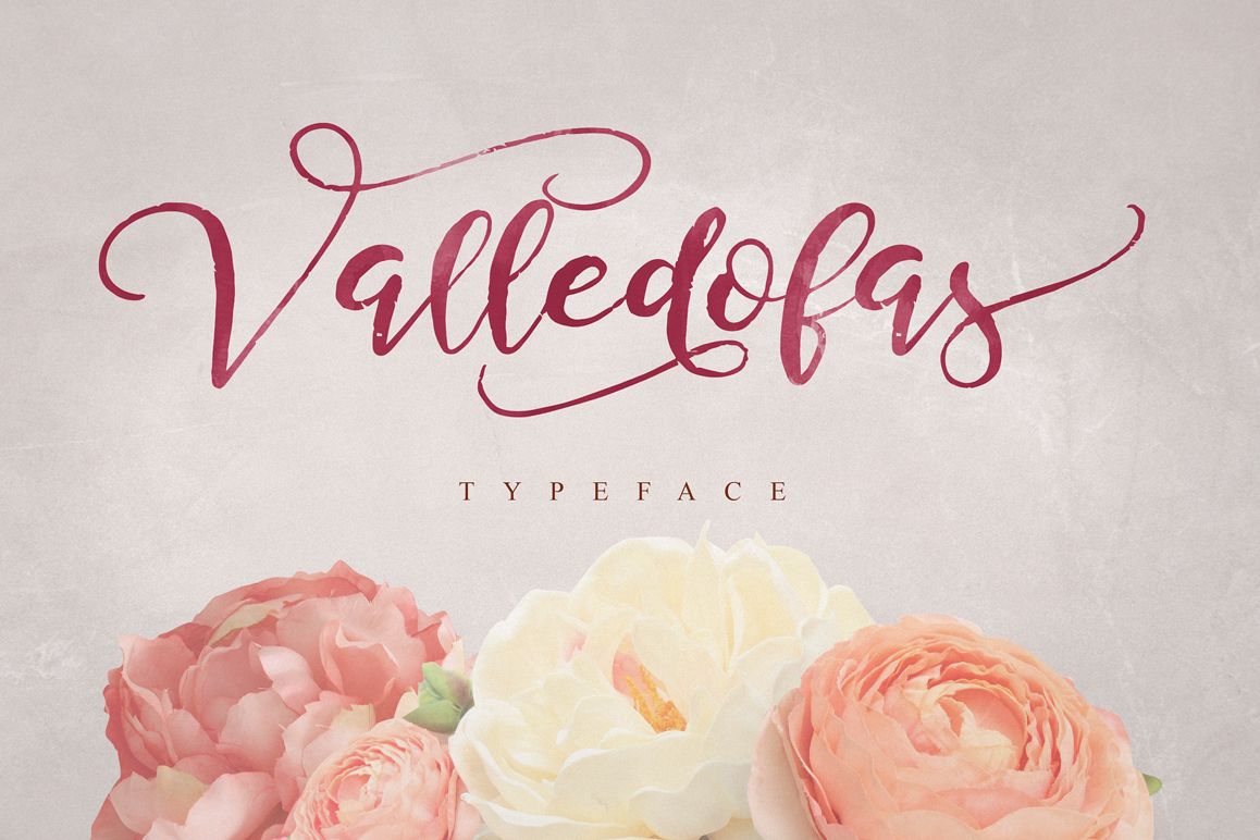 Valledofas typeface