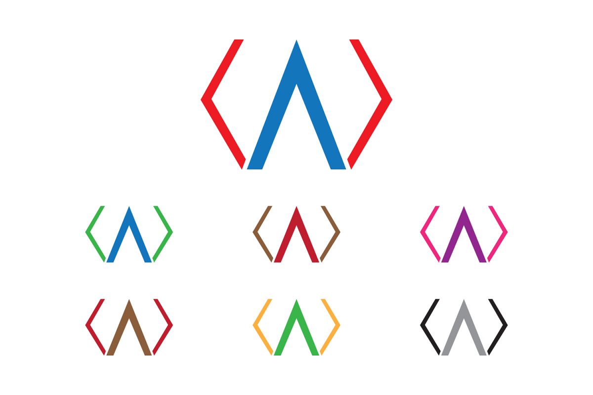a letter logo example image 1