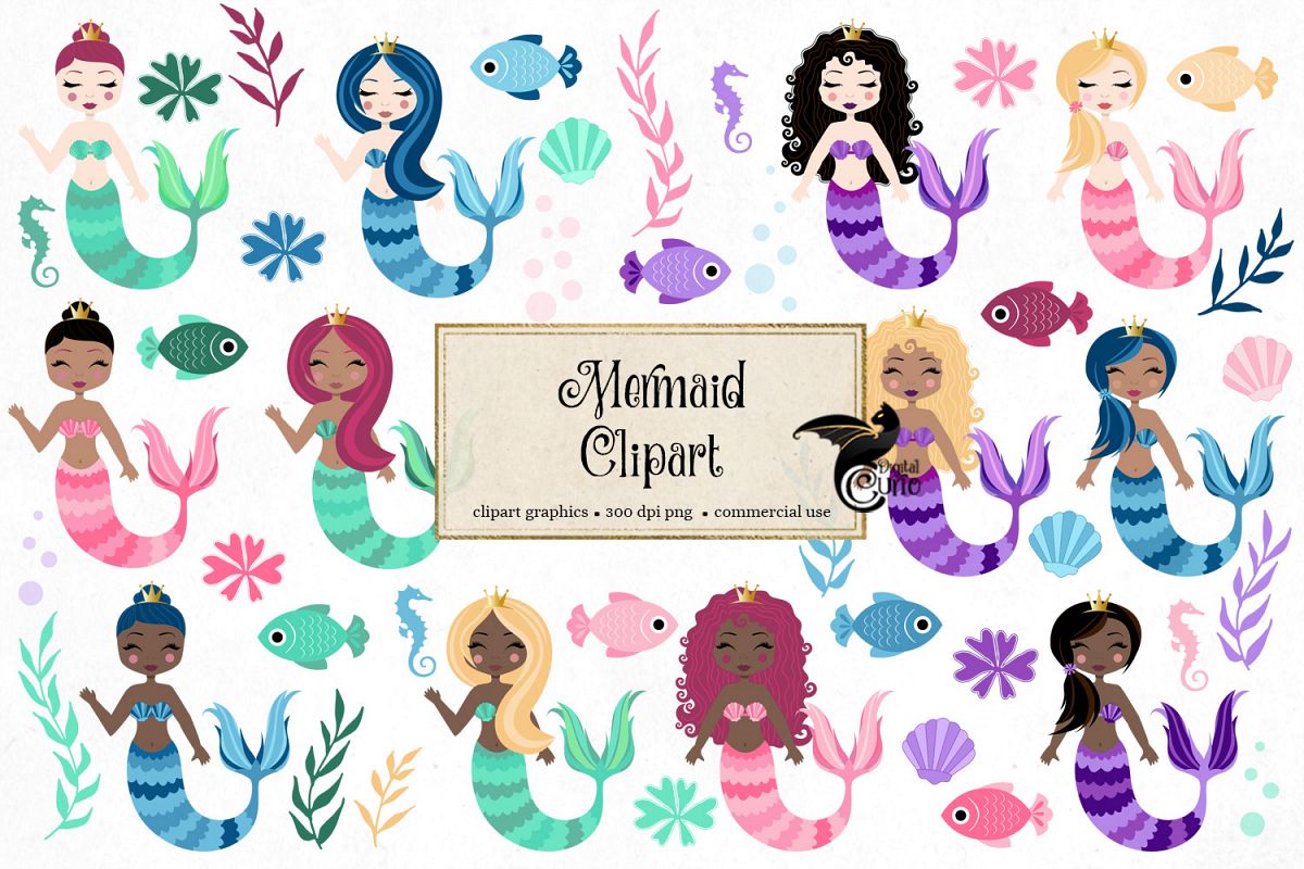 Download Mermaid Clipart