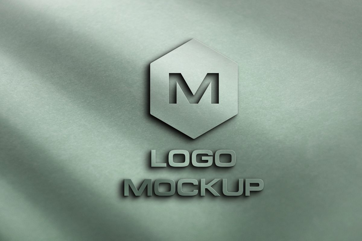 8 logo mockups, 3d wall mock up example image 1