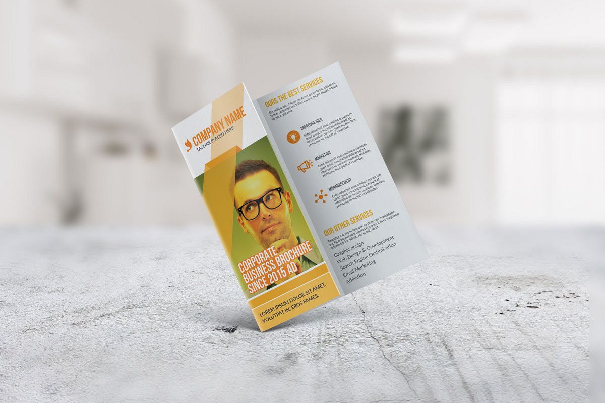 Trifold Corporate Brochure example image 1