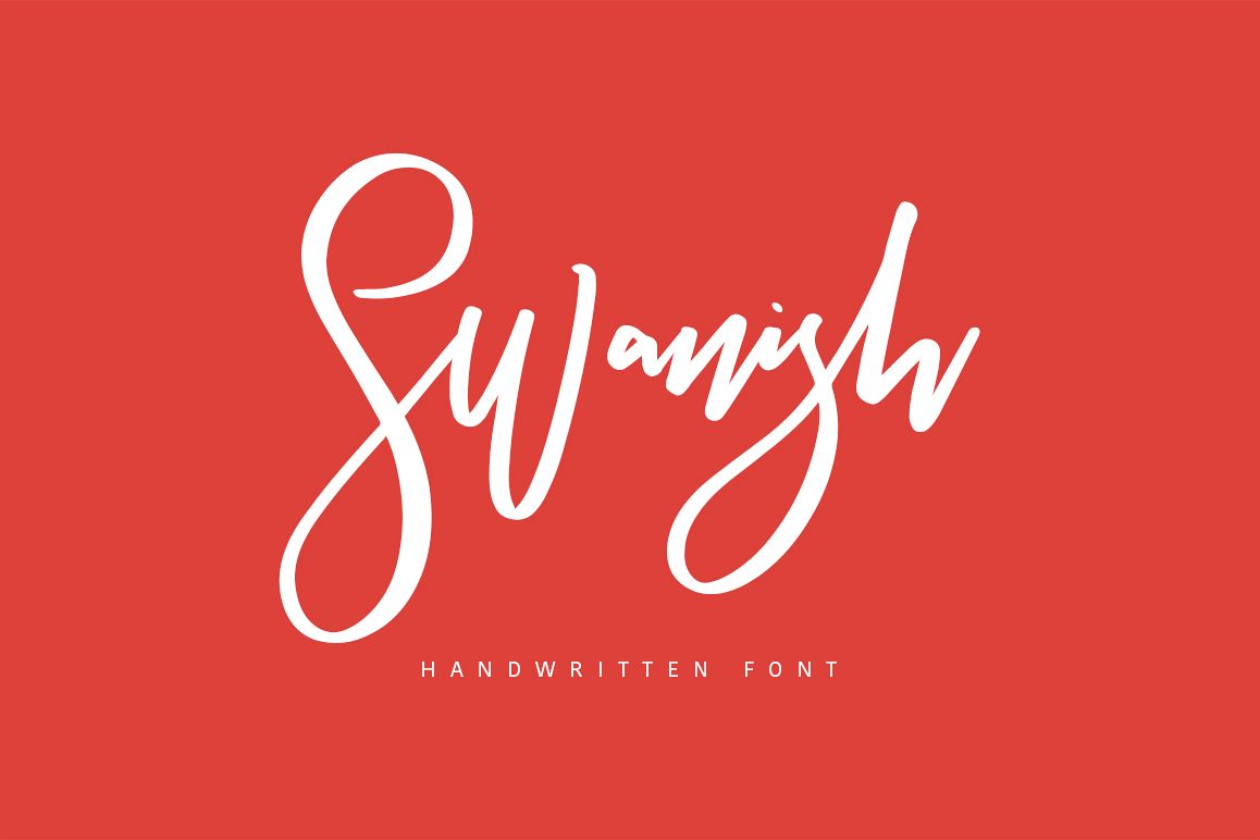 Swanish Typeface example image 1