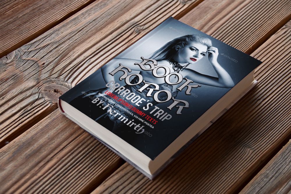 Novel Book Cover Template example image 1