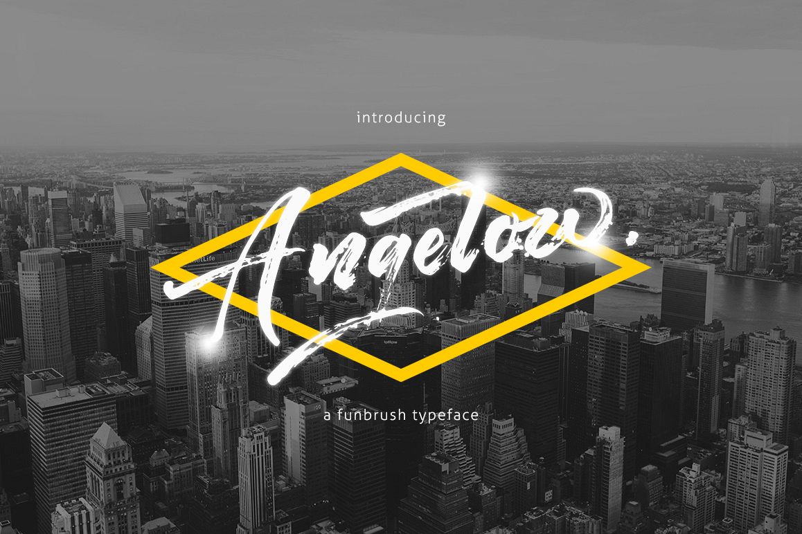 Angelow Typeface example image 1