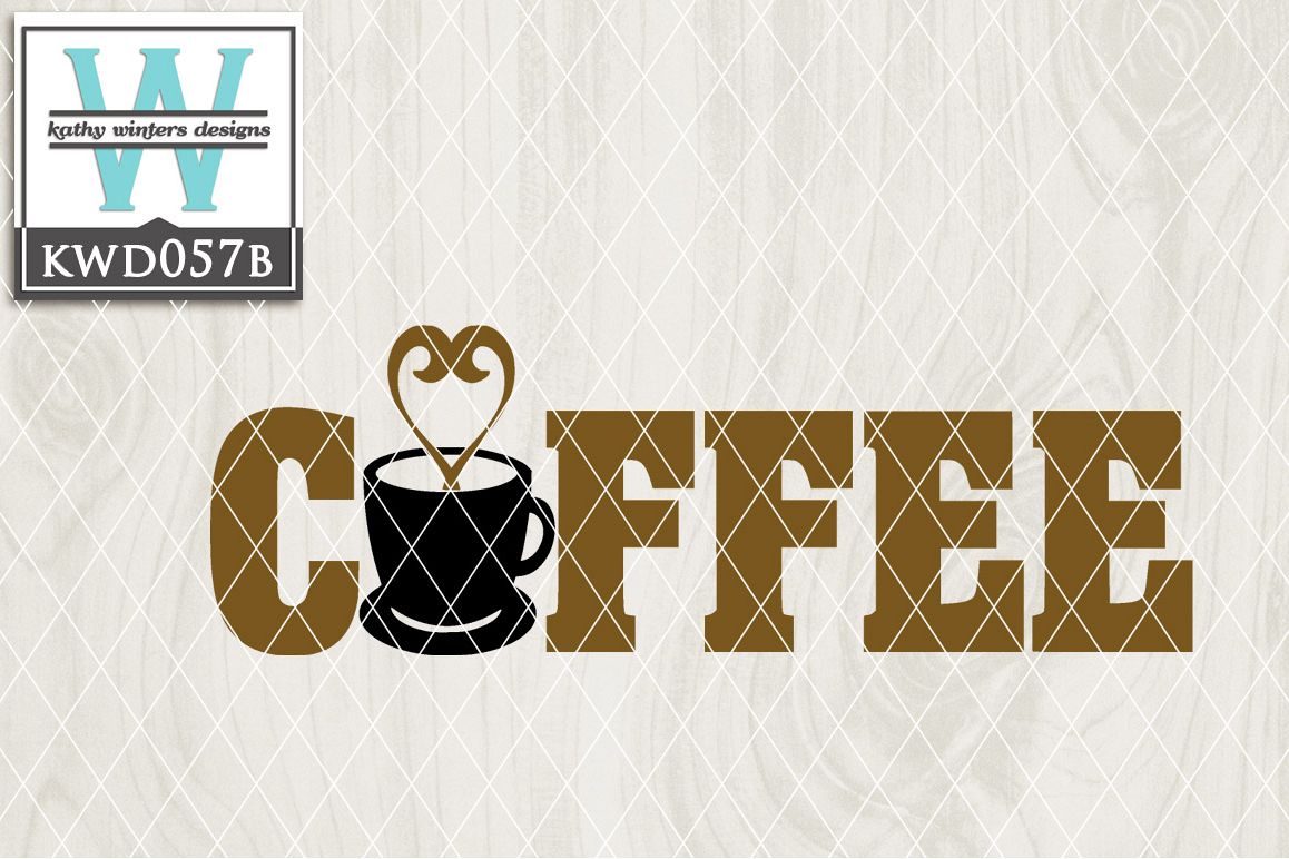 Coffee Cutting File KWD057B example image 1
