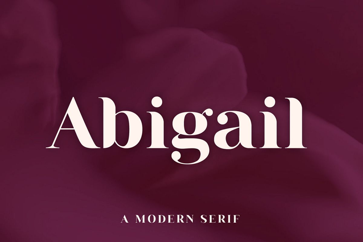 Abigail | A Modern Serif example image 1