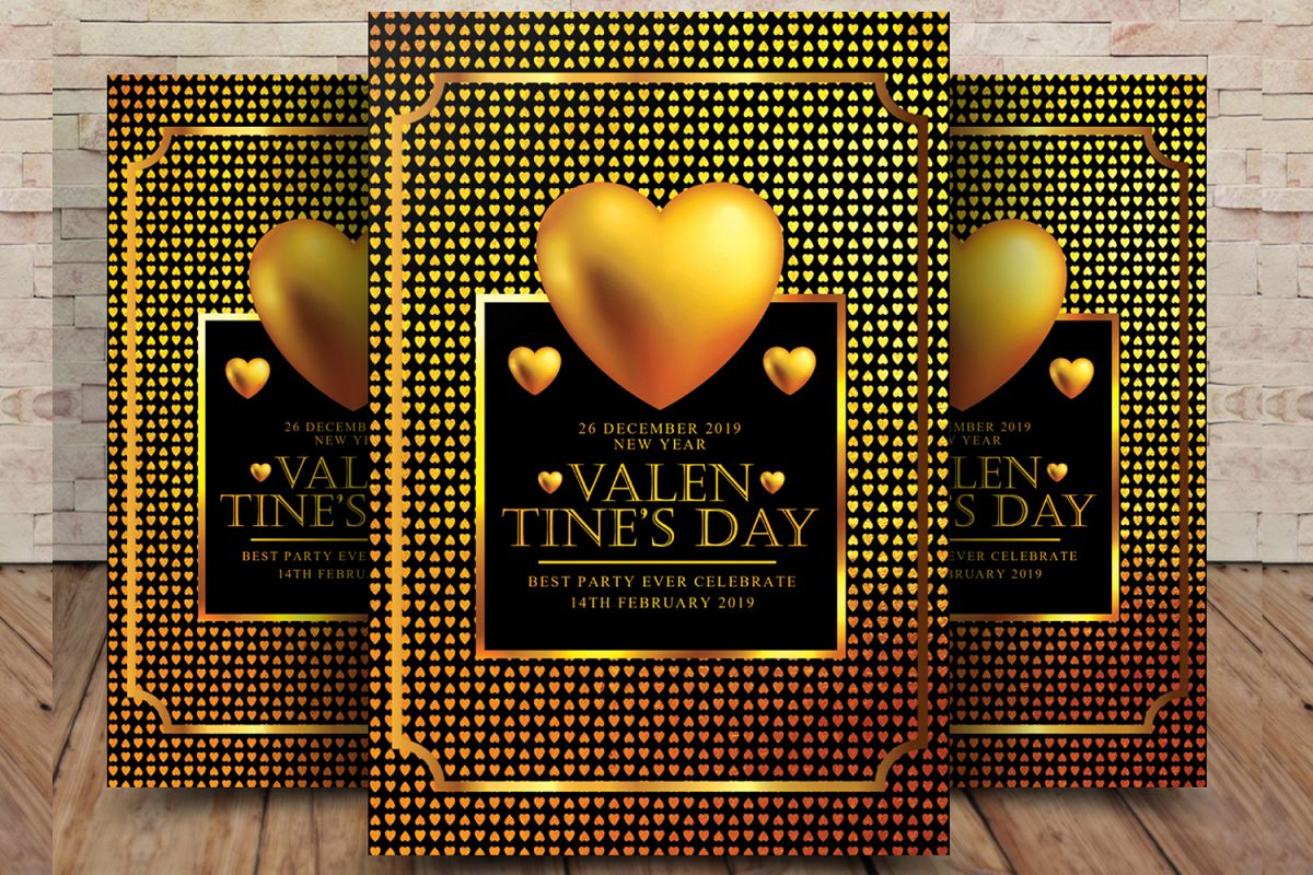 Valentines Day Flyer example image 1