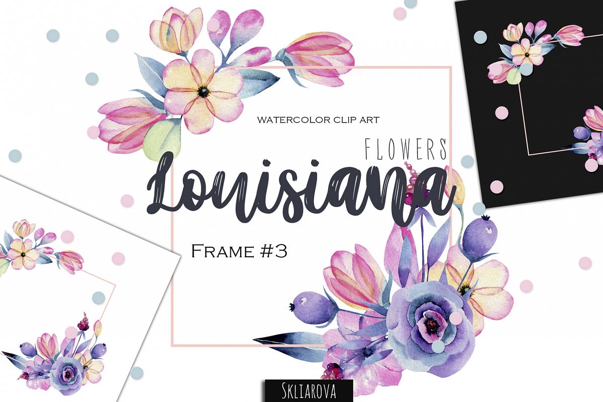 Louisiana flowers. Frame#3 example image 1