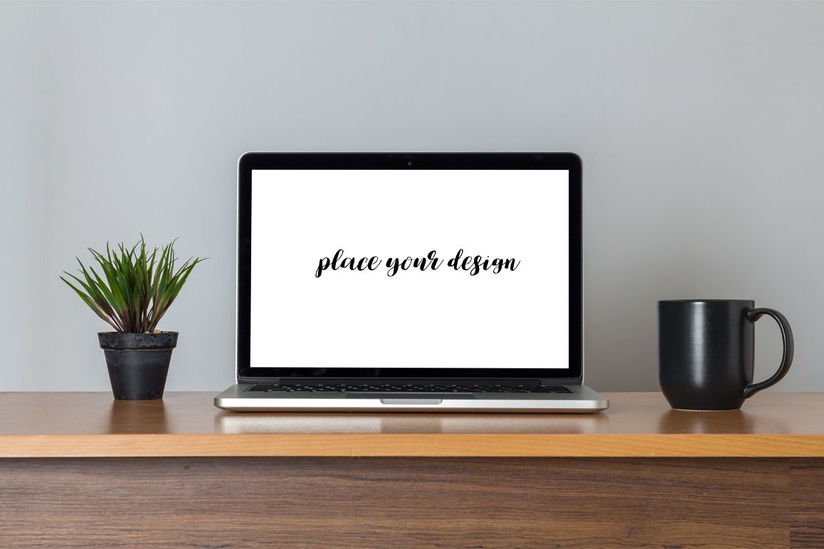 Laptop Mockup set 1 example image 1