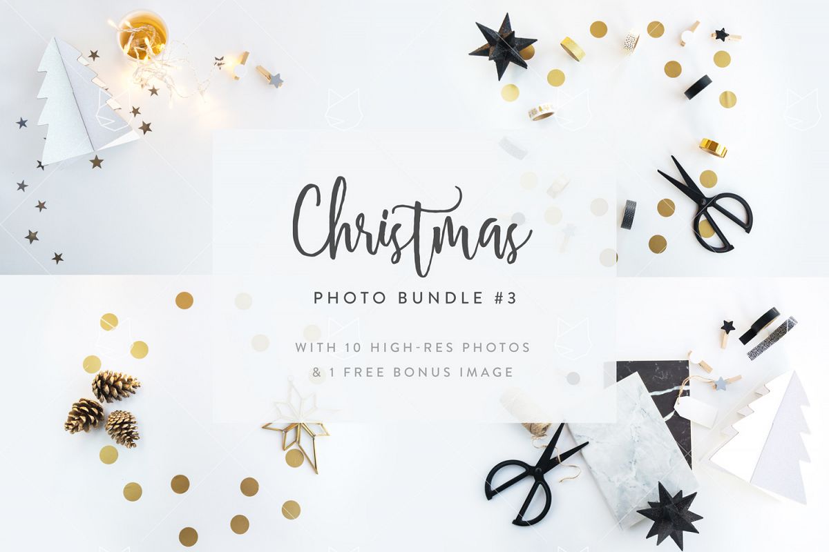 Christmas Photo Bundle #3 with FREE BONUS example image 1