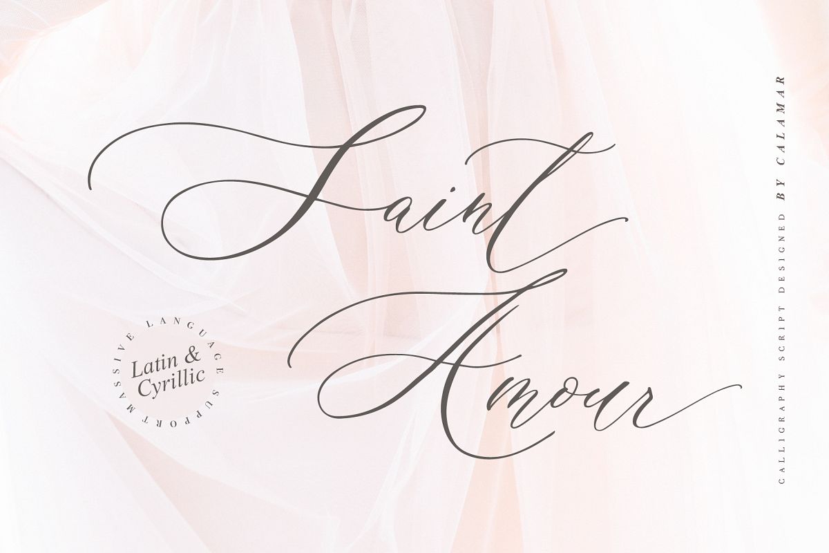Saint Amour Script example image 1