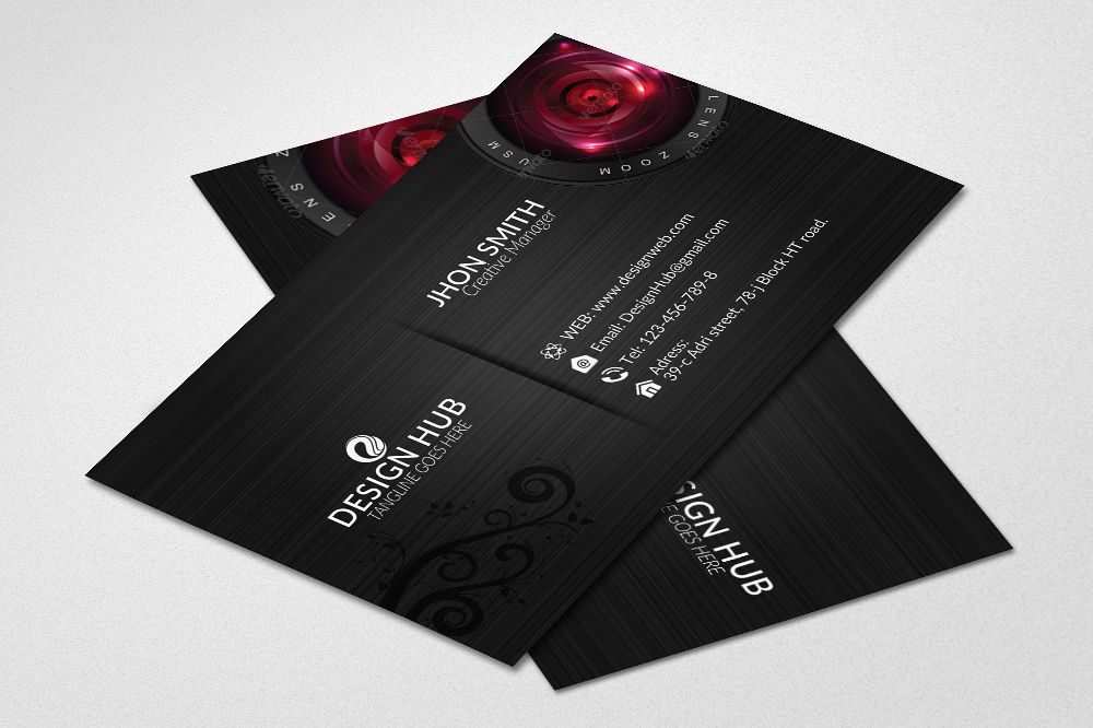 Photography Business Cards example image 1