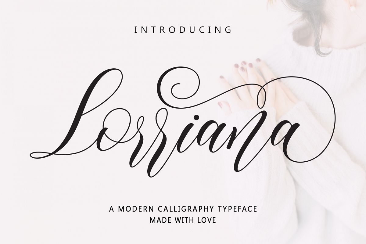 Lorriana Script example image 1