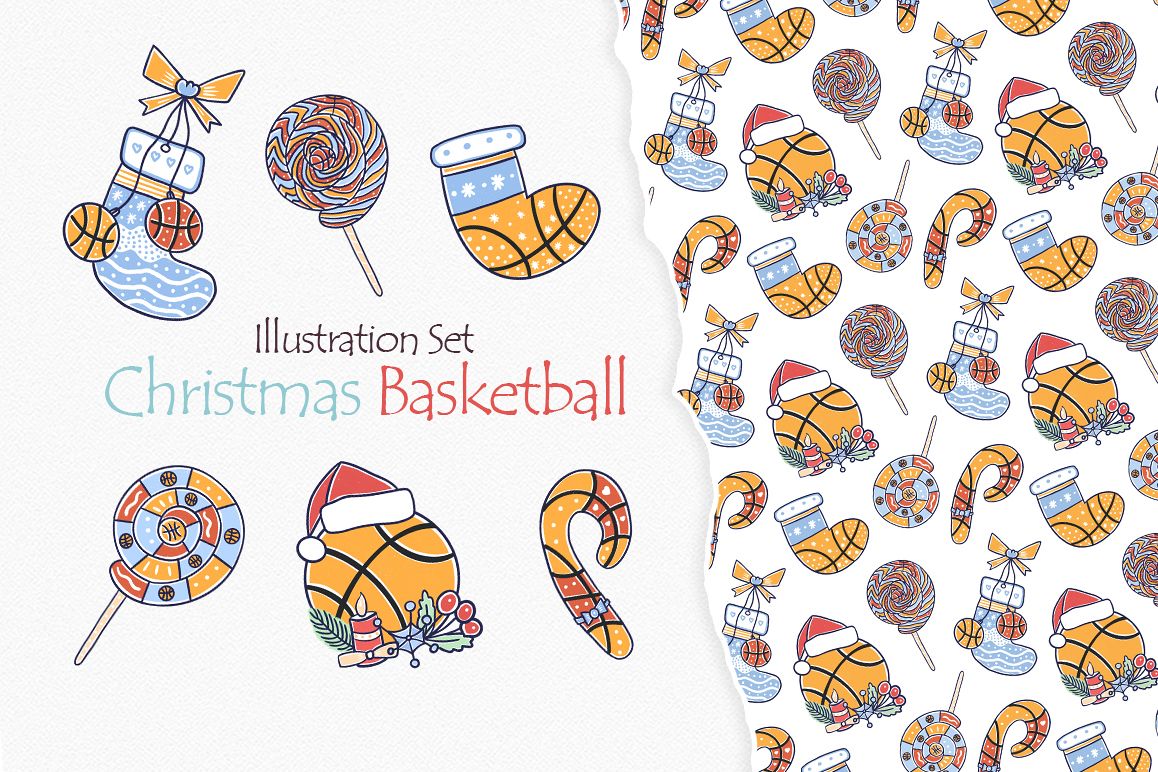 Christmas Basketball example image 1