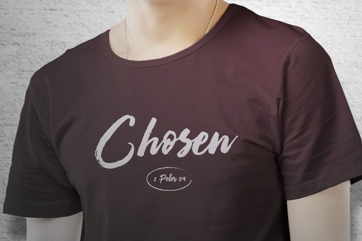 Chosen T-Shirt Artwork Template example image 1