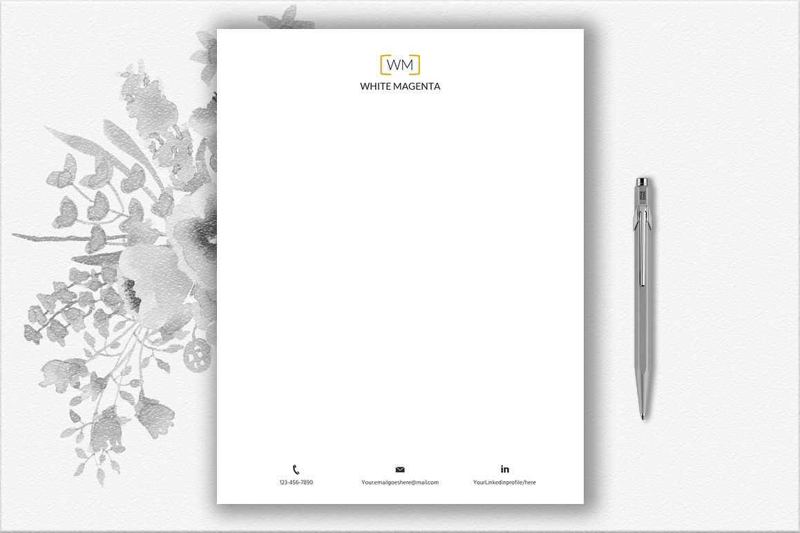 Letterhead Design Template example image 1