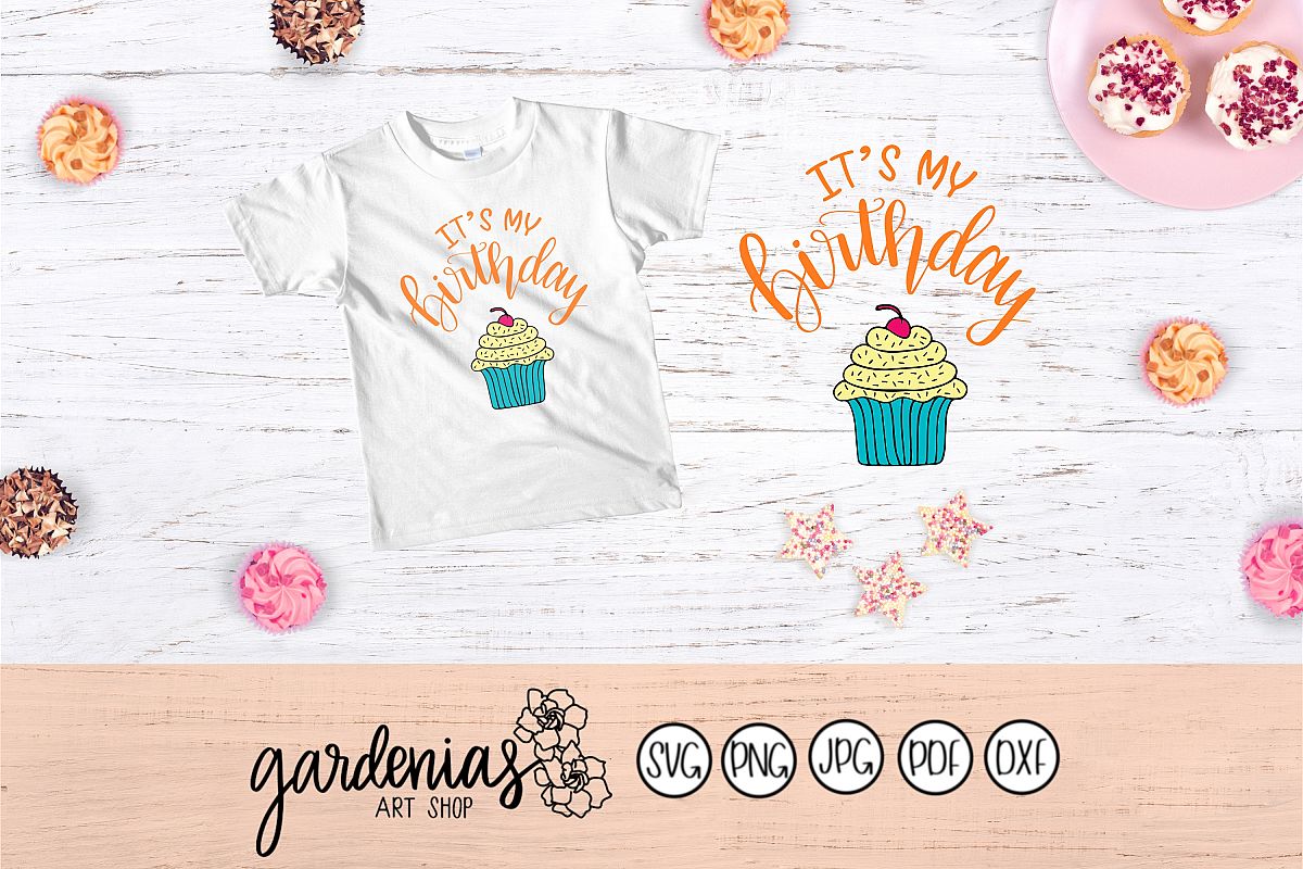 It's My Birthday with Cupcake example image 1