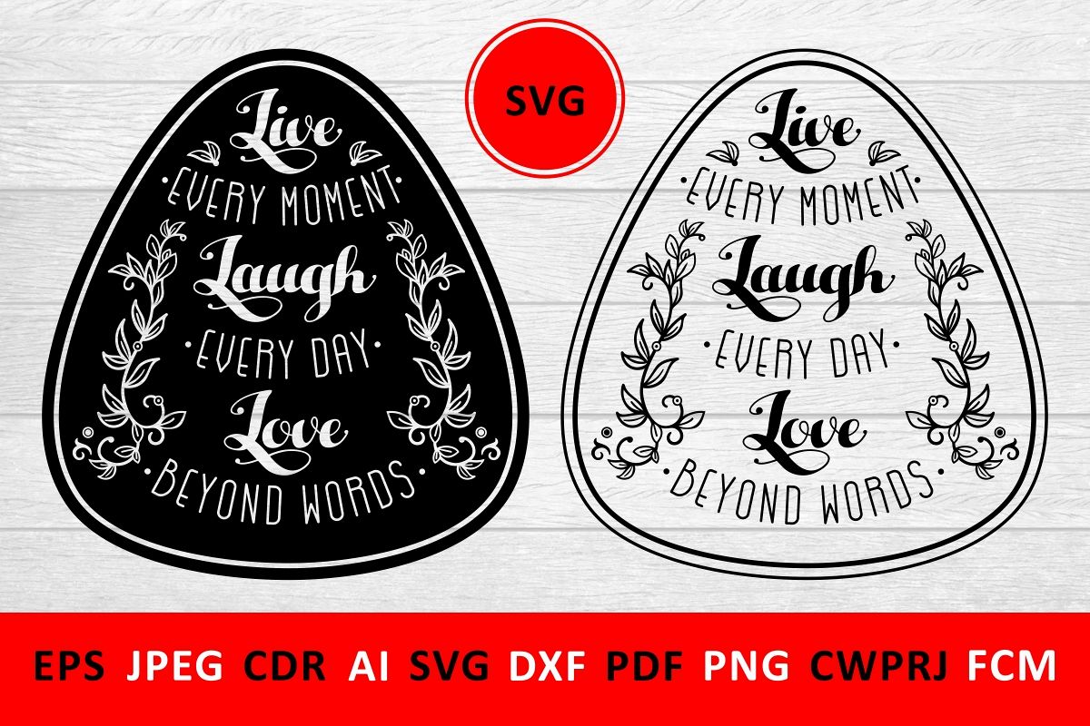 Valentine Love Family SVG Quote cut file example image 1