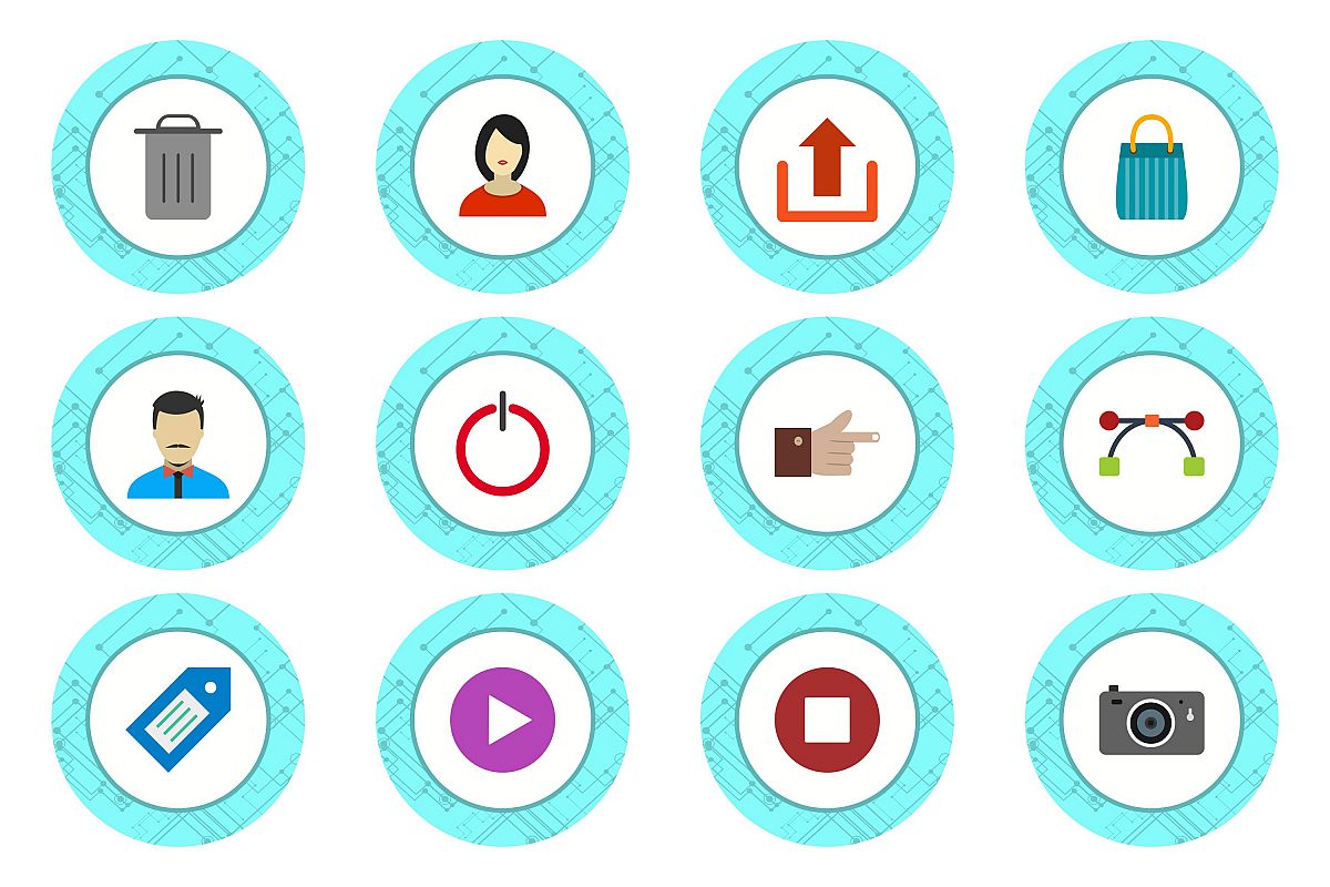 Set Of Multimedia Icons example image 1