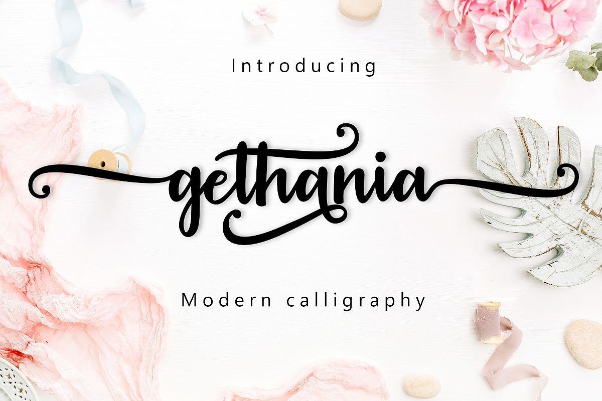 Gethania Script example image 1