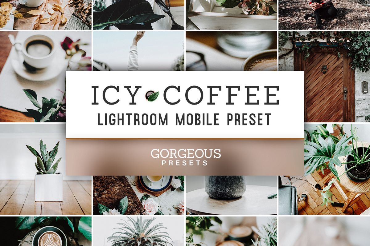 Mobile Lightroom Preset ICY COFFEE example image 1