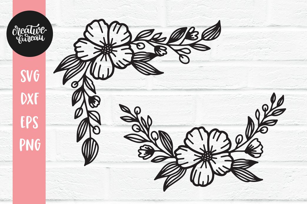 Download Floral Corner Border Get Images