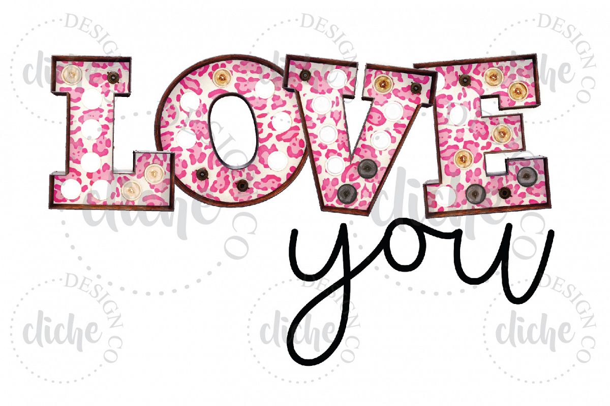 Valentine Sublimation Design example image 1
