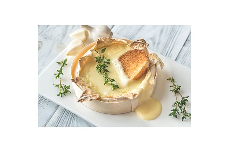 Baked Camembert cheese example image 1