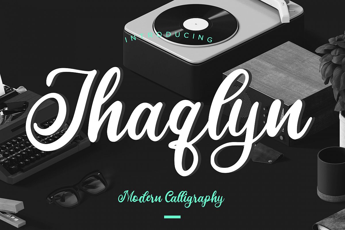 Jhaqlyn Modern Calligraphy example image 1