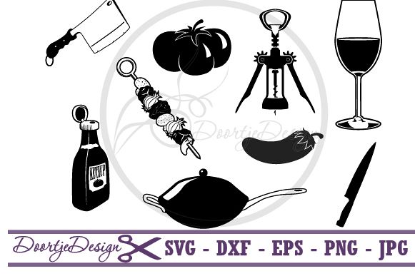 Kitchen SVG Bundle example image 1