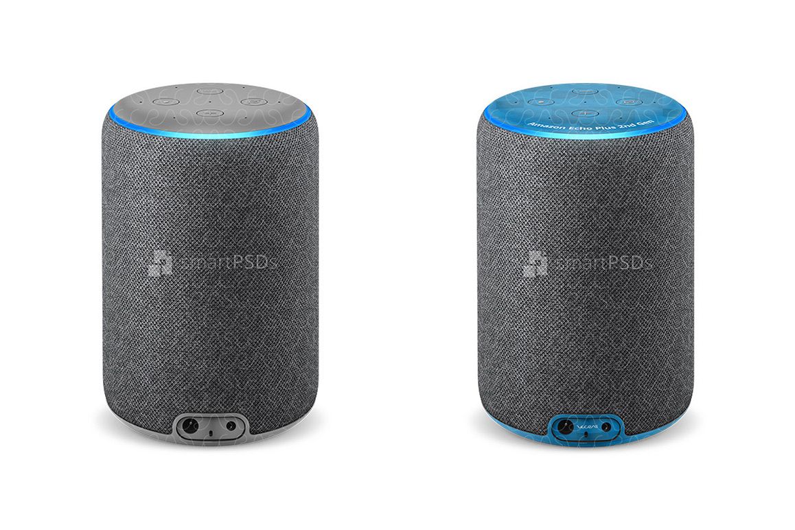 Amazon Echo Plus 2nd Gen Vinyl Skin Design Mockup 2018 example image 1