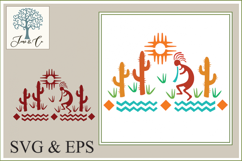 Kokopelli by the River example image 1