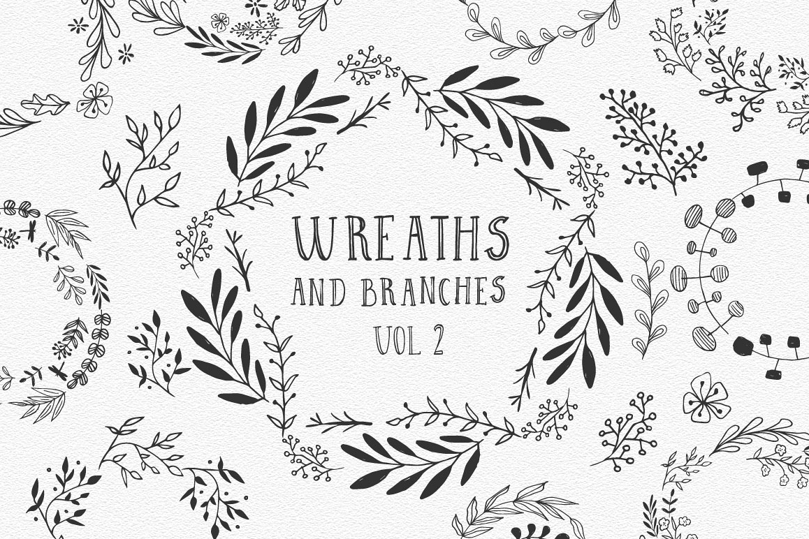 Wreaths and branches vol.2 example image 1