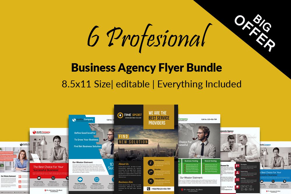 Business Flyers Bundle example image 1