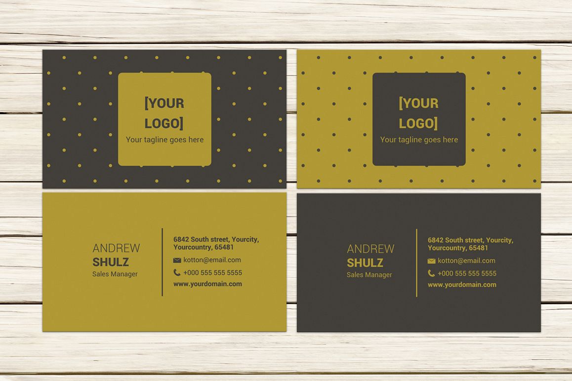 Modern Business Card example image 1