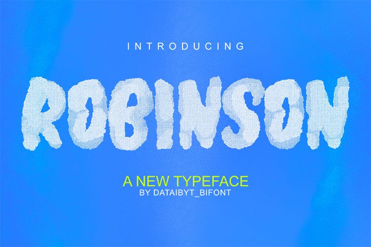 ROBINSON FONT example image 1