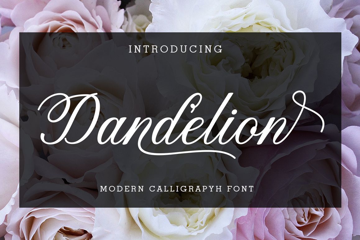 Dandelion Script example image 1