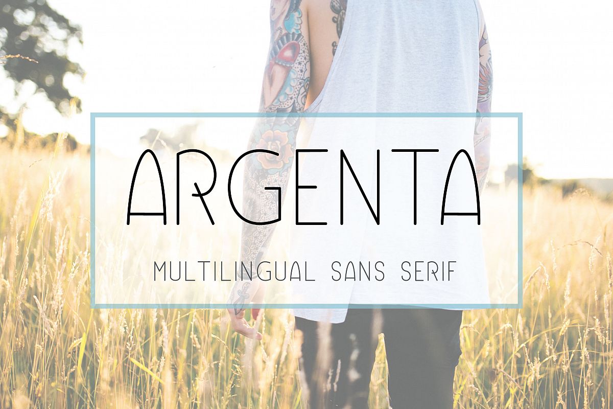 Argenta | Multilingual Sans Serif example image 1
